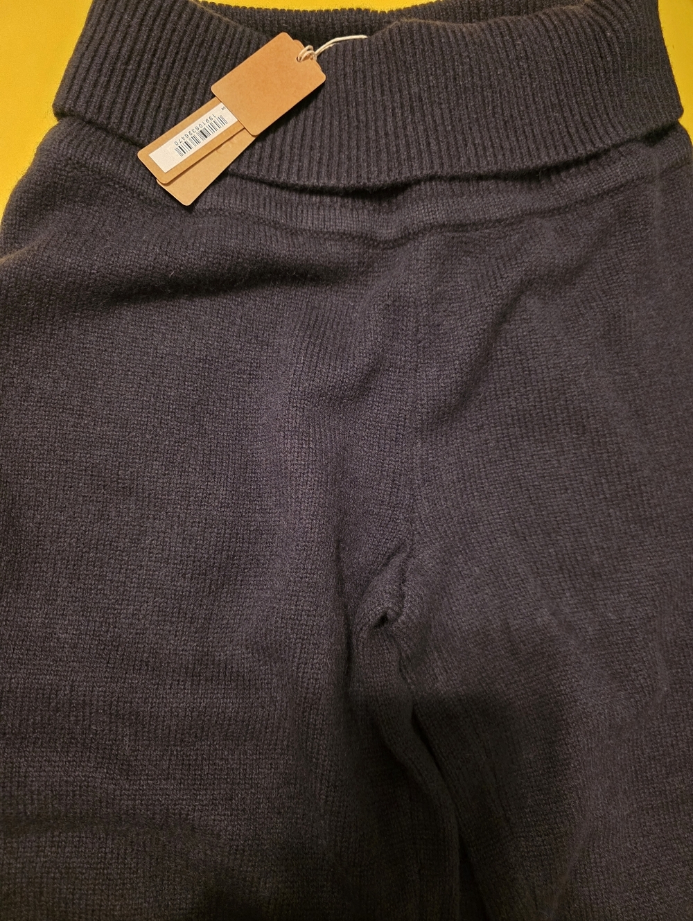 Skims Wool Cashmere Foldover Pant - Picture 7 of 8